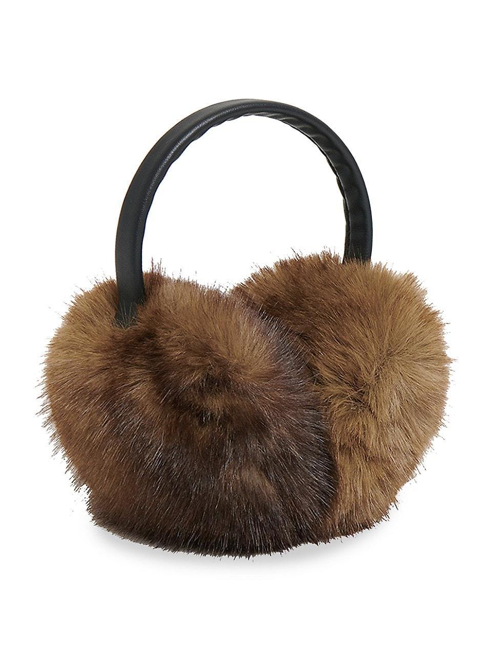 Womens Esme Faux-Mink Earmuffs Product Image