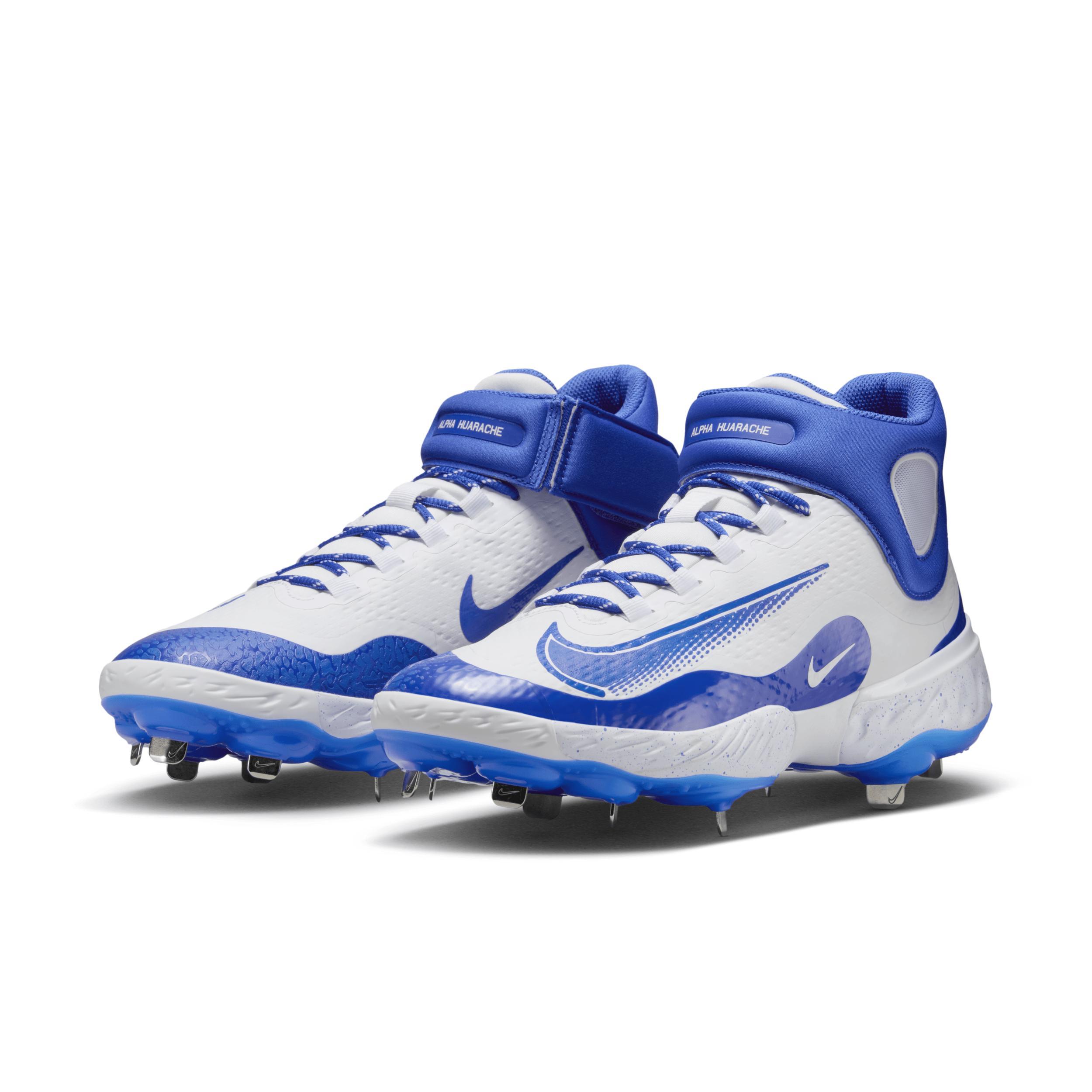 Nike Men's Alpha Huarache Elite 4 Mid Baseball Cleats Product Image