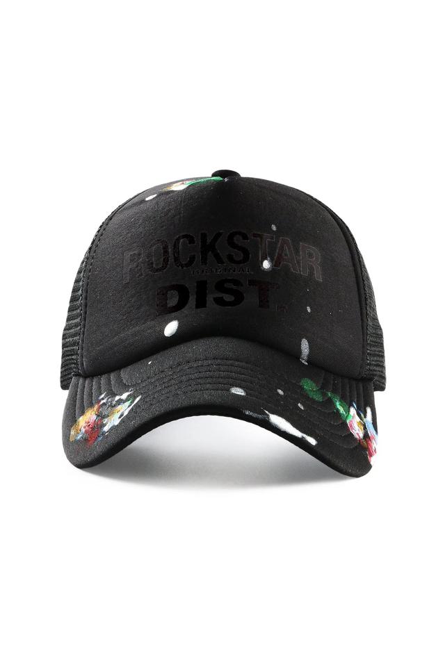 Neptune Black/Black Trucker Hat Male Product Image