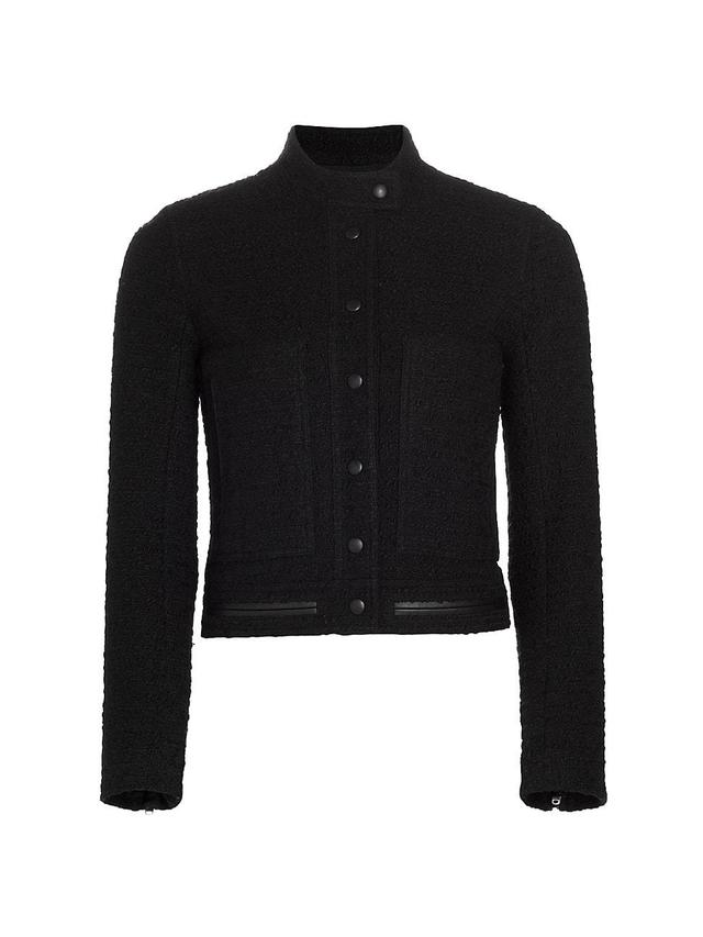 Alice Boucle Zip-Cuff Jacket Product Image