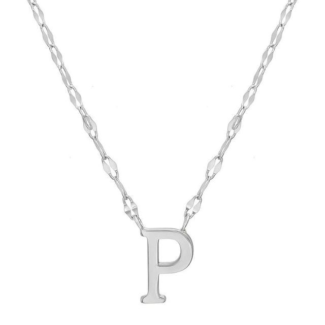 Paige Harper Initial Necklace, Womens P Sterling Product Image