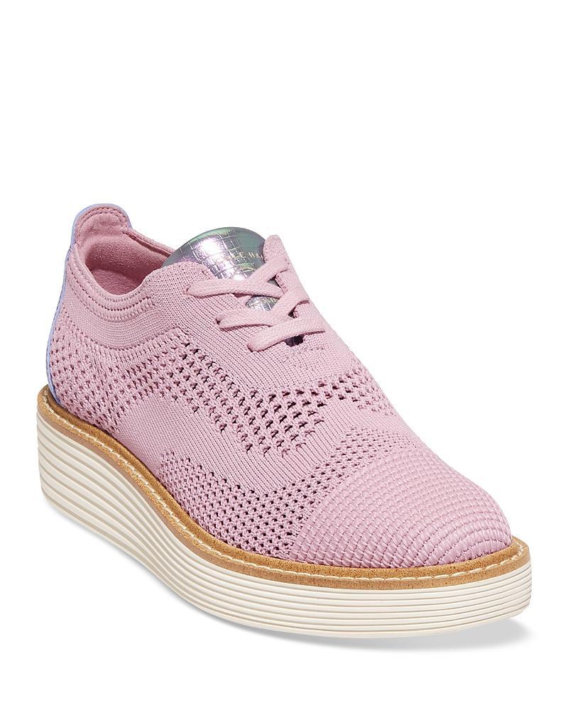 Cole Haan Womens Slip On Stitchlite Platform Sneakers Product Image