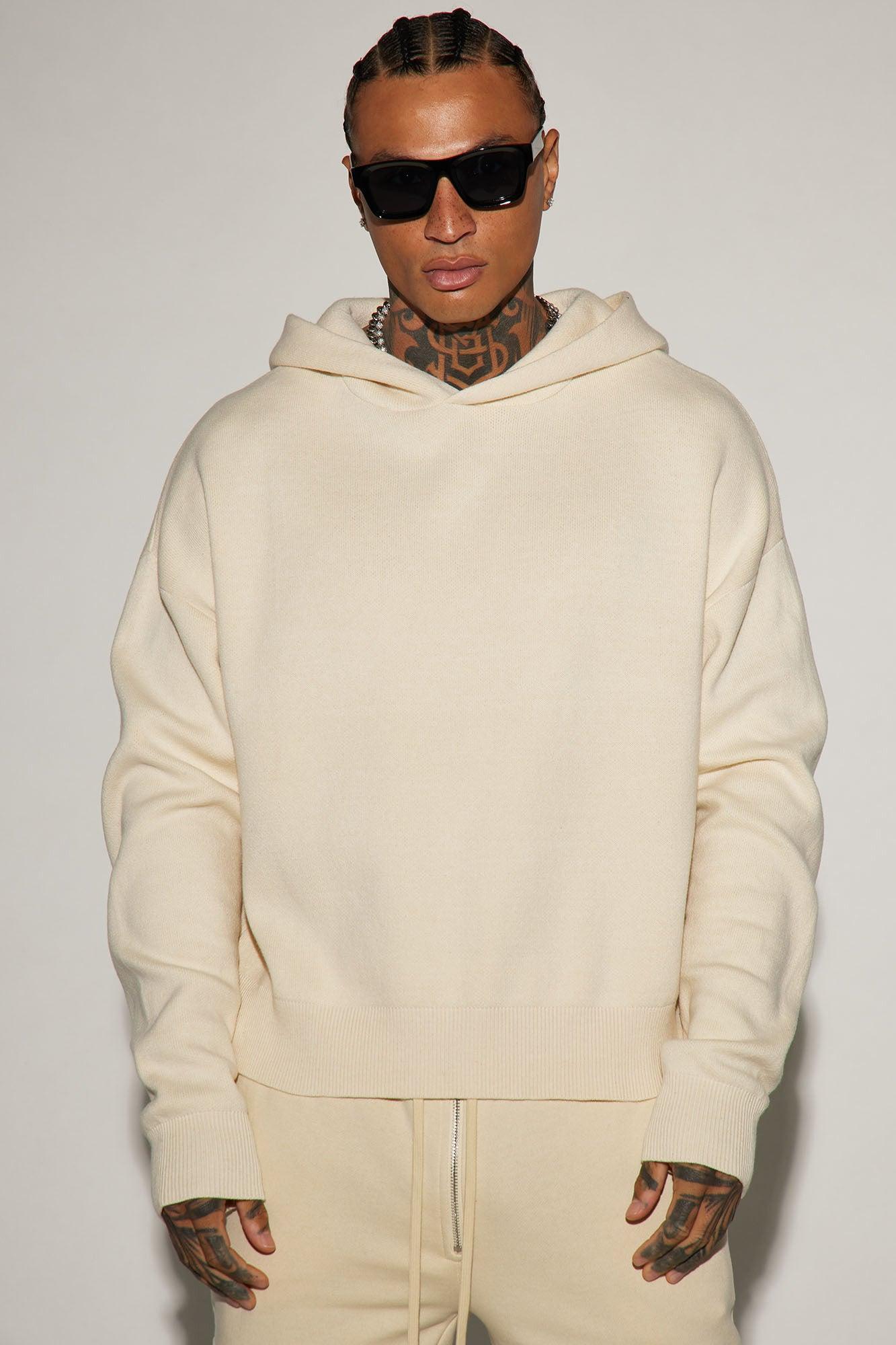 In My Feels Heavyweight Sweater Hoodie - Off White Product Image