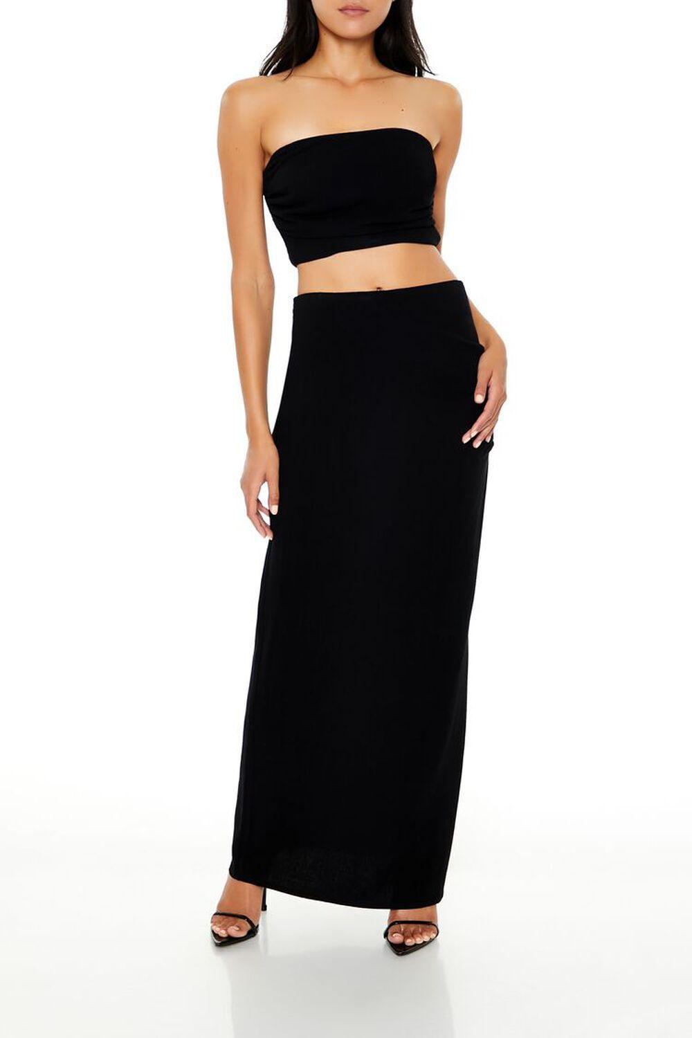 Tube Crop Top & Maxi Skirt Set | Forever 21 product image