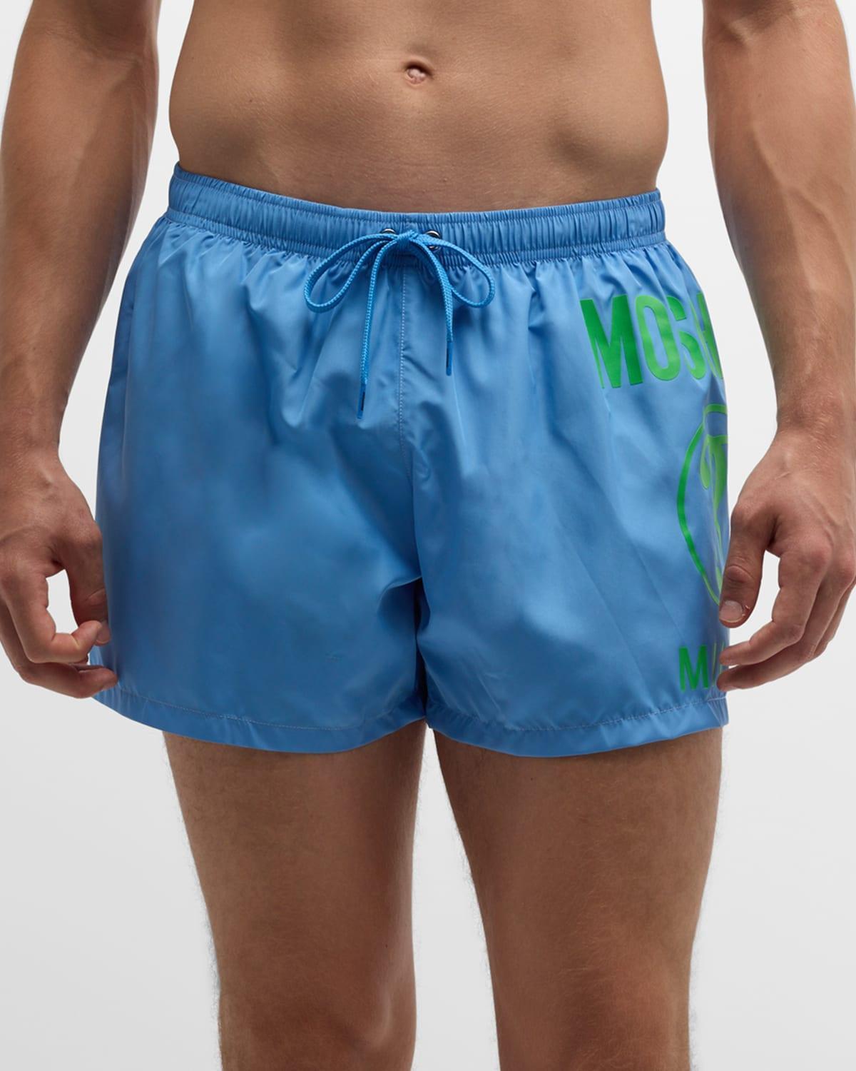 Mens Swim Shorts with Side Logo Product Image