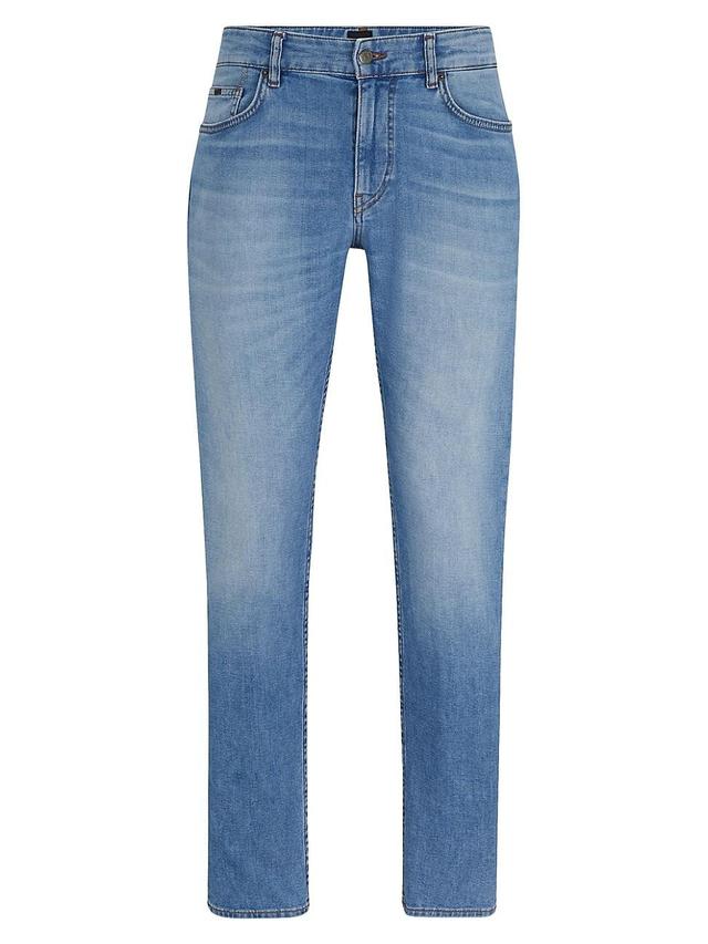 Mens Slim-Fit Jeans in Super-Soft Stretch Denim Product Image