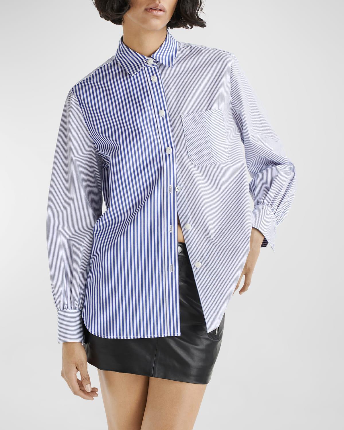 rag & bone Maxine Multistripe Shirt Product Image