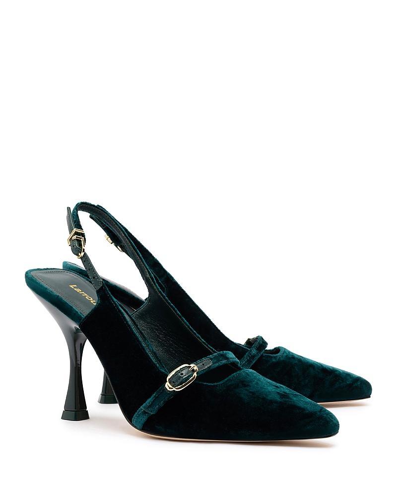 Larroude Womens Ines Pointed Pumps Product Image