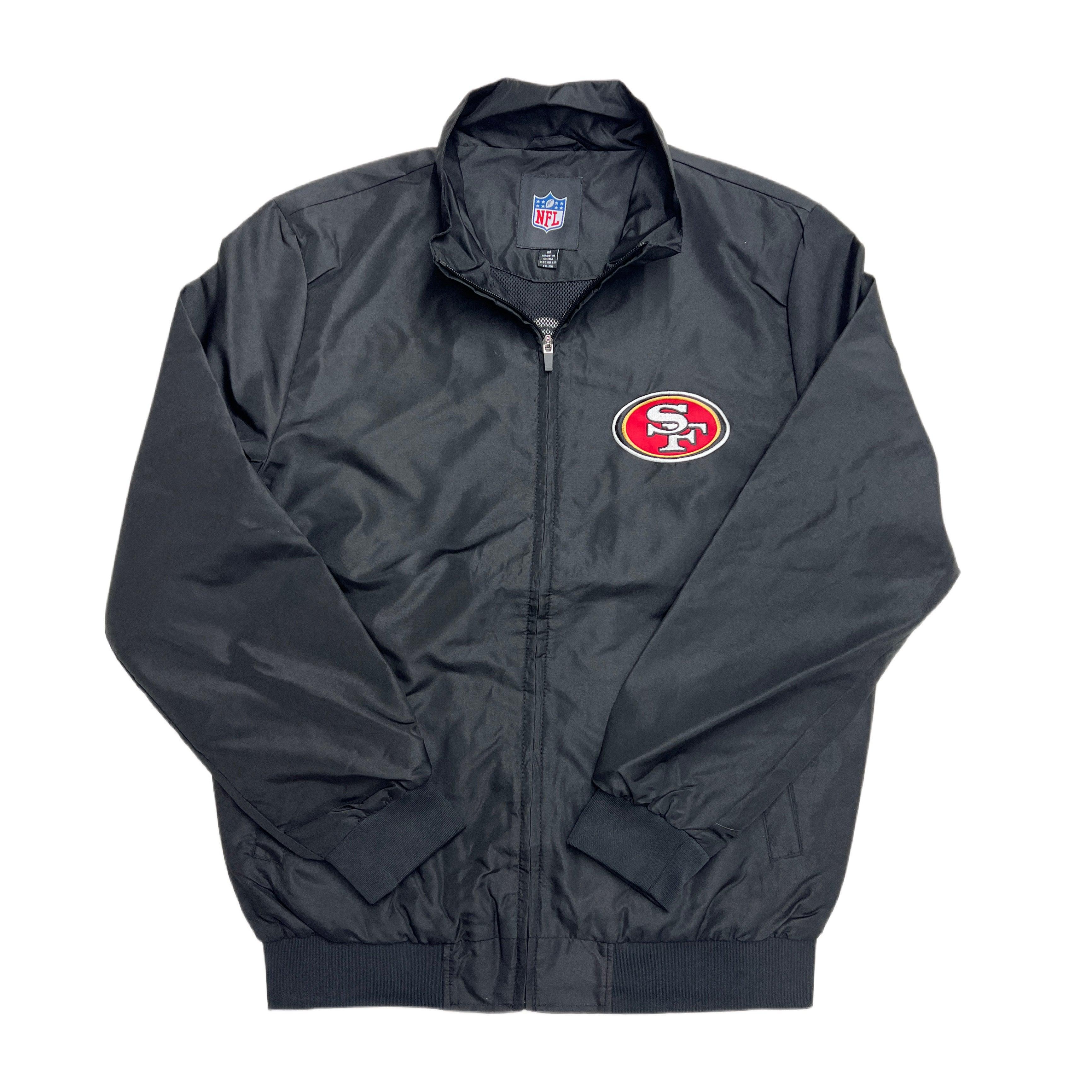 San Francisco 49ers Zipper Windbreaker with Pocket Male Product Image