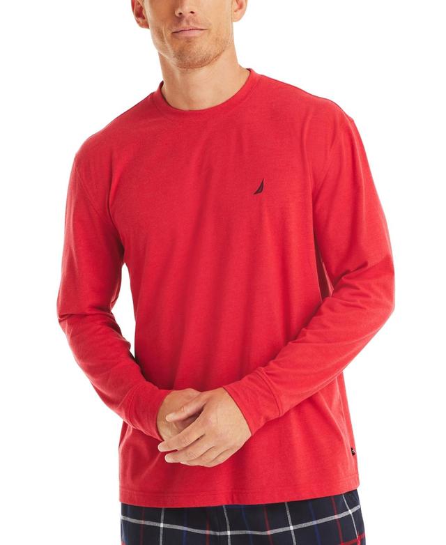 Nautica Mens Pajama Long-Sleeve T-Shirt Product Image