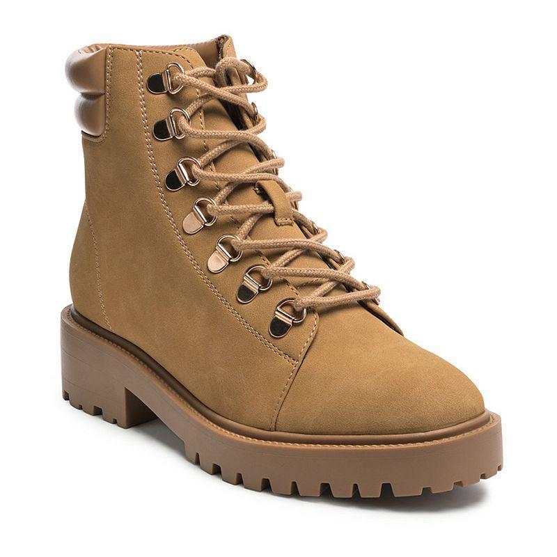 Womens shirly soft leather lace-up boots Product Image