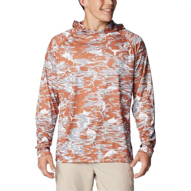 Columbia Men's Collegiate PFG Super Terminal Tackle Hoodie - Texas- Product Image