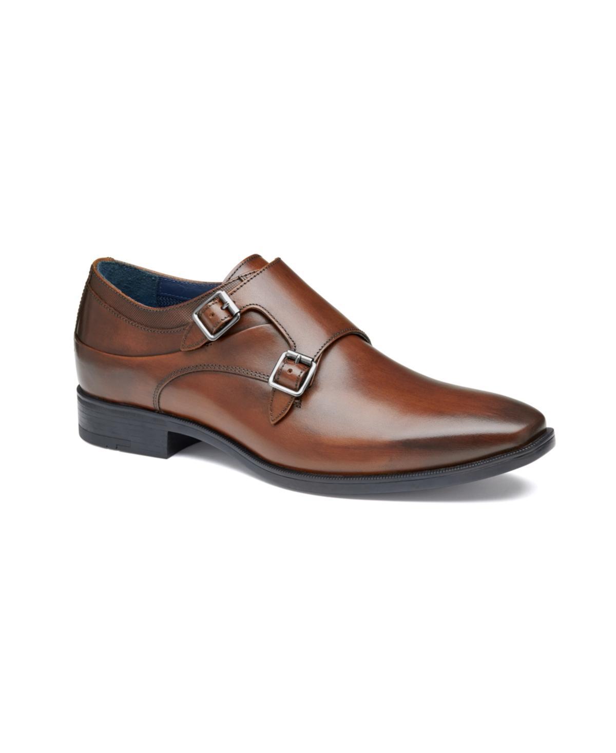 Johnston  Murphy Mens Gibbons Double Buckle Monk Strap Dress Shoes feature Product Image