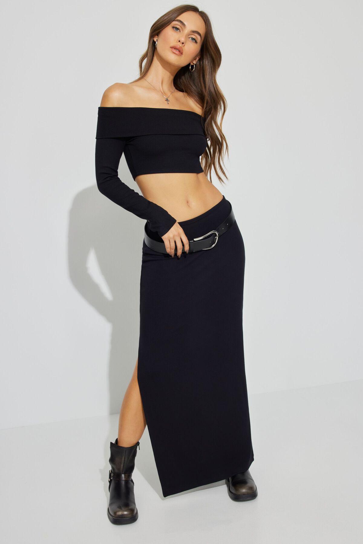 Kayla Foldover Off Shoulder Top Product Image