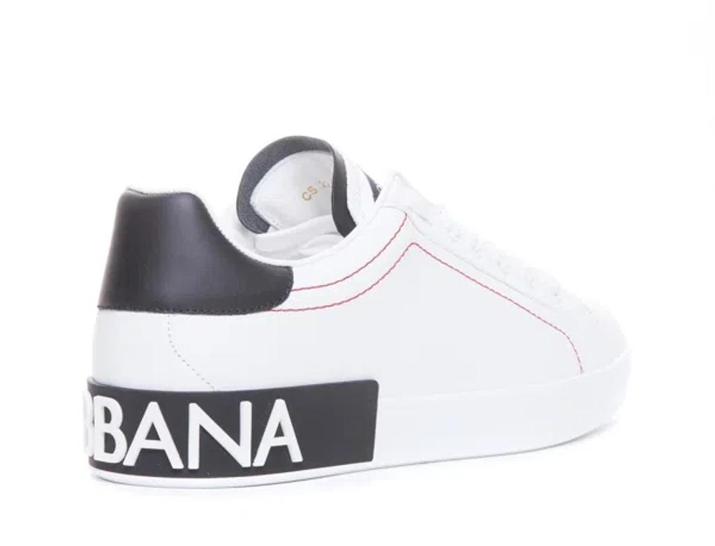 Portofino Sneakers In Leather In White Product Image