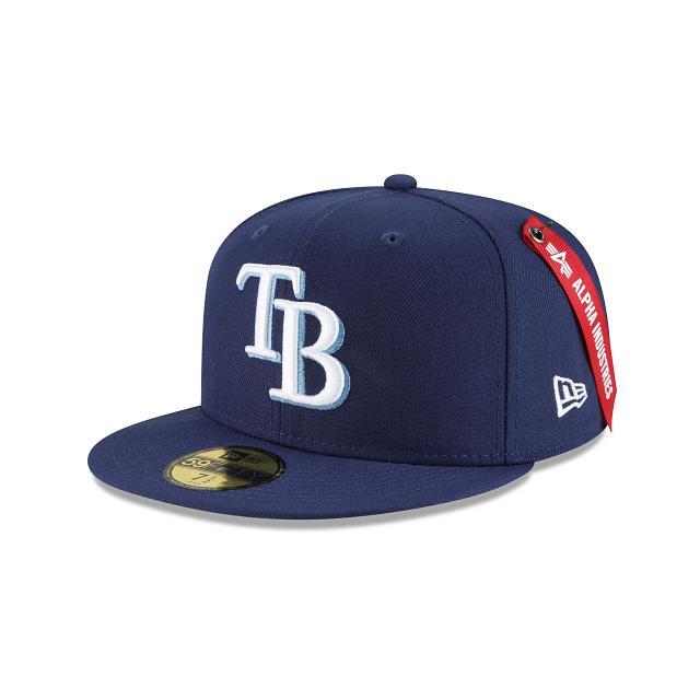 Alpha Industries X Tampa Bay Rays 59FIFTY Fitted Hat Male Product Image