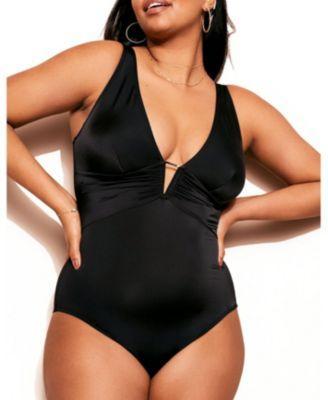 Adore Me Plus Size Andria Swimwear One-Piece Product Image