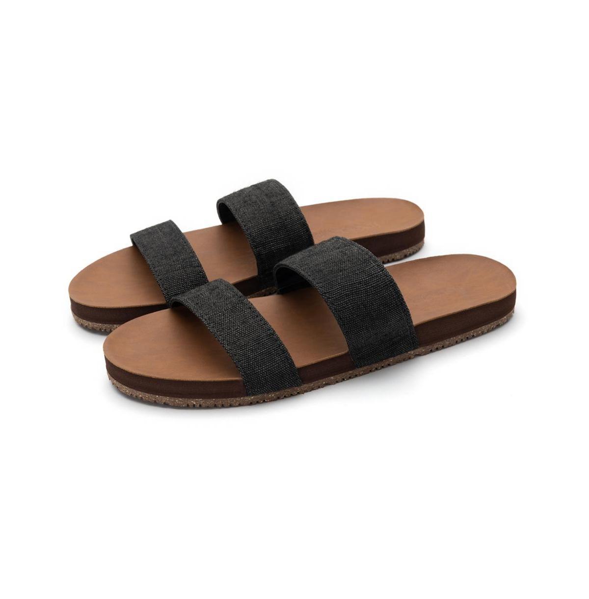 WomenS Zensole Vistas Faux Leather Double Strap Slide Sandals Product Image