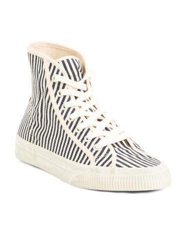 90s High Top Sneakers for Women | Leather/Textile/Man-Made Sole Product Image