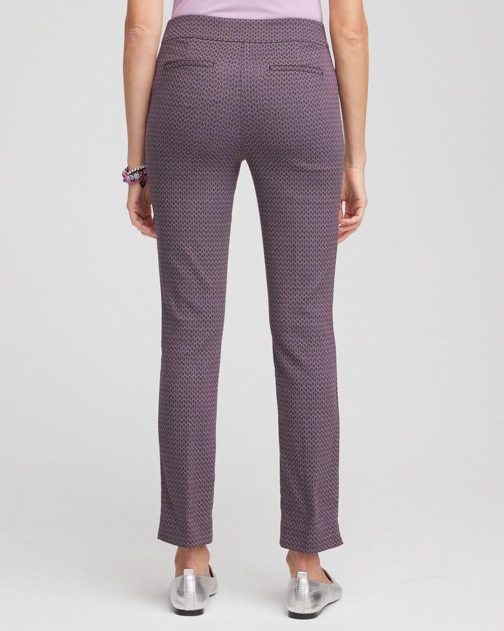 Brigitte Geo Slim Ankle Pants Product Image