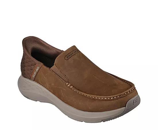 Skechers Mens Slip-Ins Relaxed Fit- Parson - Oswin Slip-On Moc Toe Casual Sneakers from Finish Line Product Image