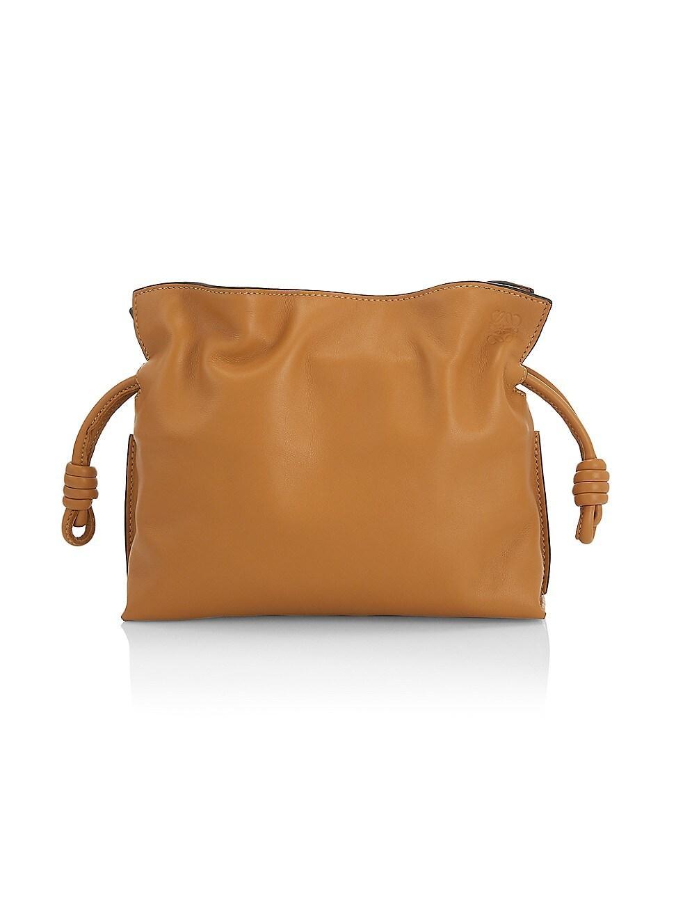 Loewe Mini Flamenco Leather Clutch Product Image