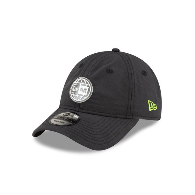 New Era Cap Earth Day Black 9FORTY Unstructured Adjustable Hat Male Product Image