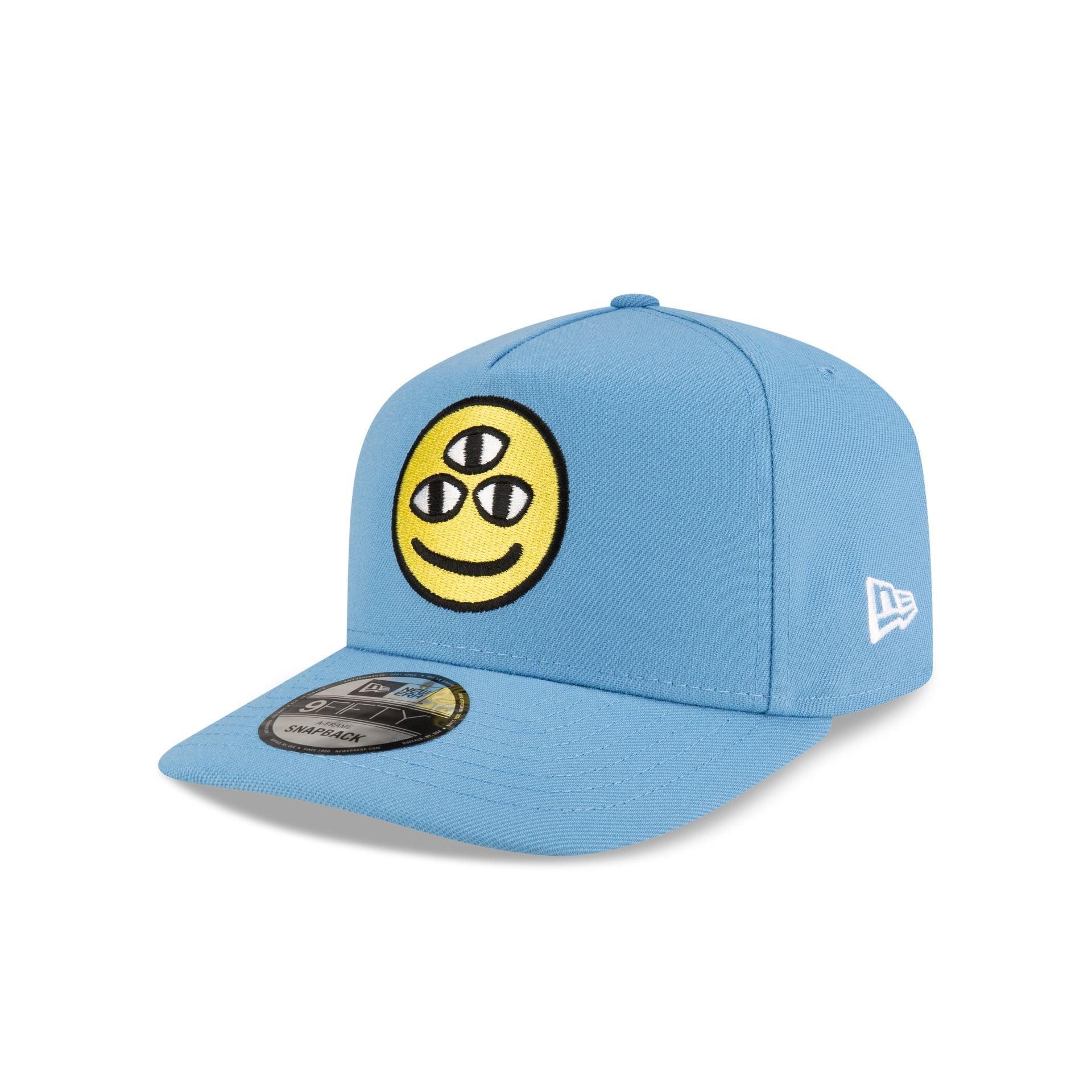 DISHIN® Sky Blue 9FIFTY A-Frame Snapback Hat Male Product Image