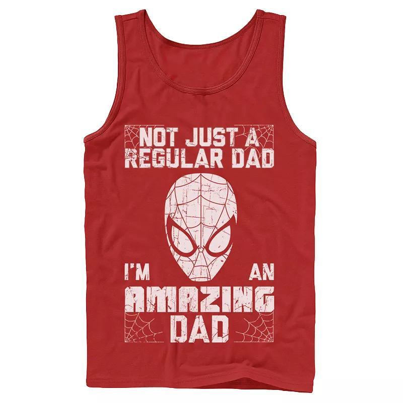 Mens Marvel Spider-Man Fathers Day Not Regular Tank Top Product Image