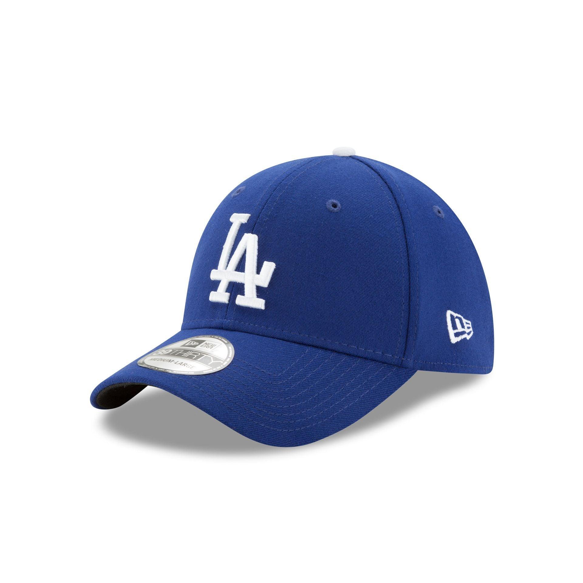 Los Angeles Dodgers 2024 World Series Champions Side Patch 39THIRTY Stretch Fit Hat Male Product Image