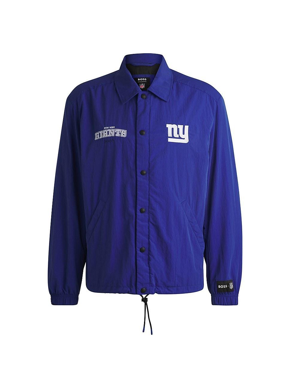 Mens BOSS x NFL Water-Repellent Jacket with Embroidered Branding Product Image