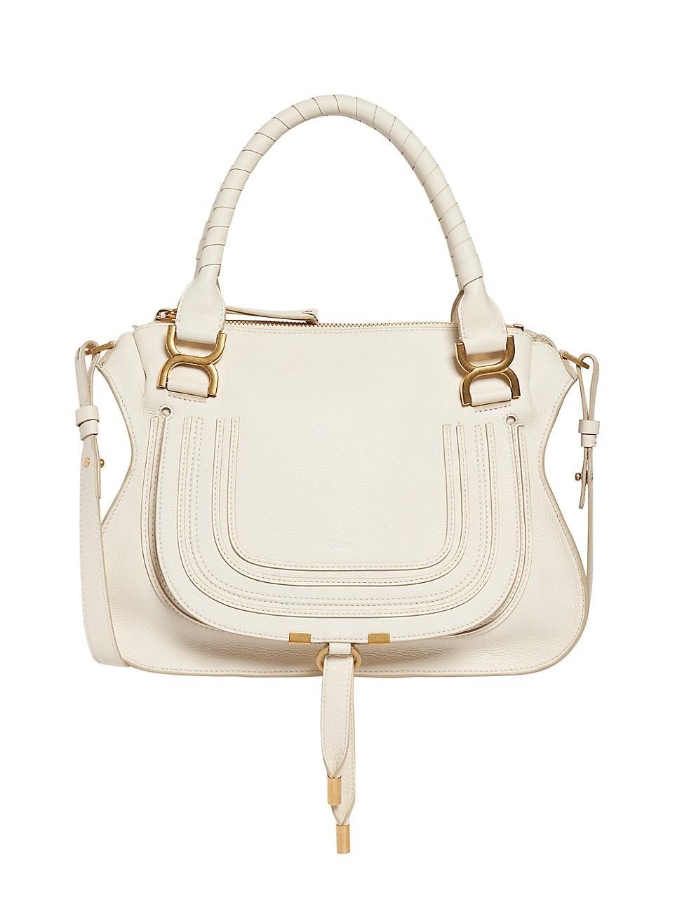 Chlo Medium Marcie Calfskin Leather Satchel Product Image