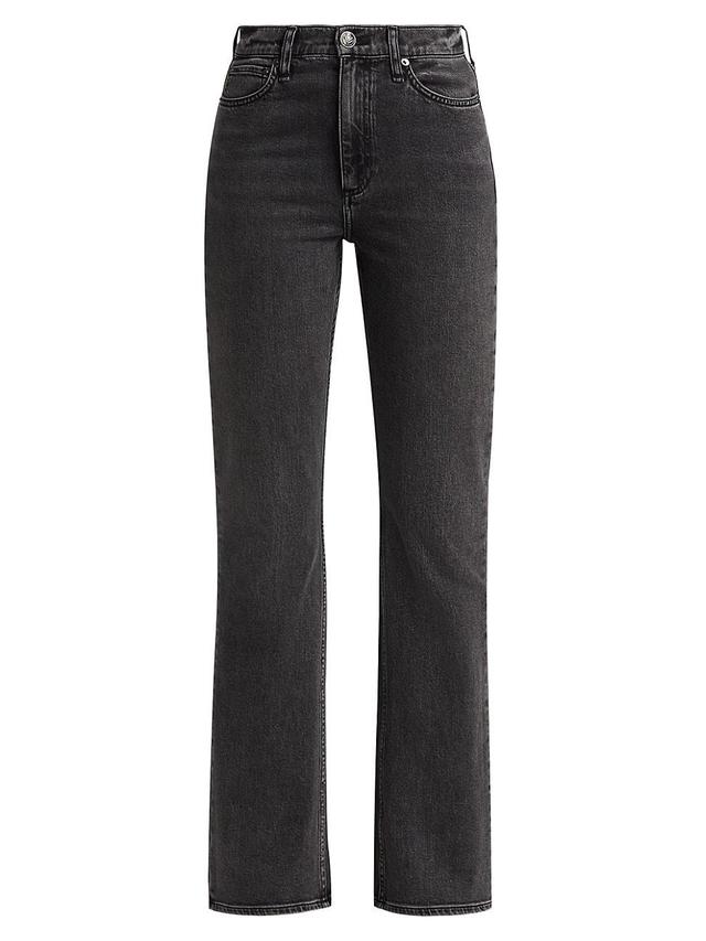 Womens Peyton High-Rise Boot-Cut Jeans Product Image