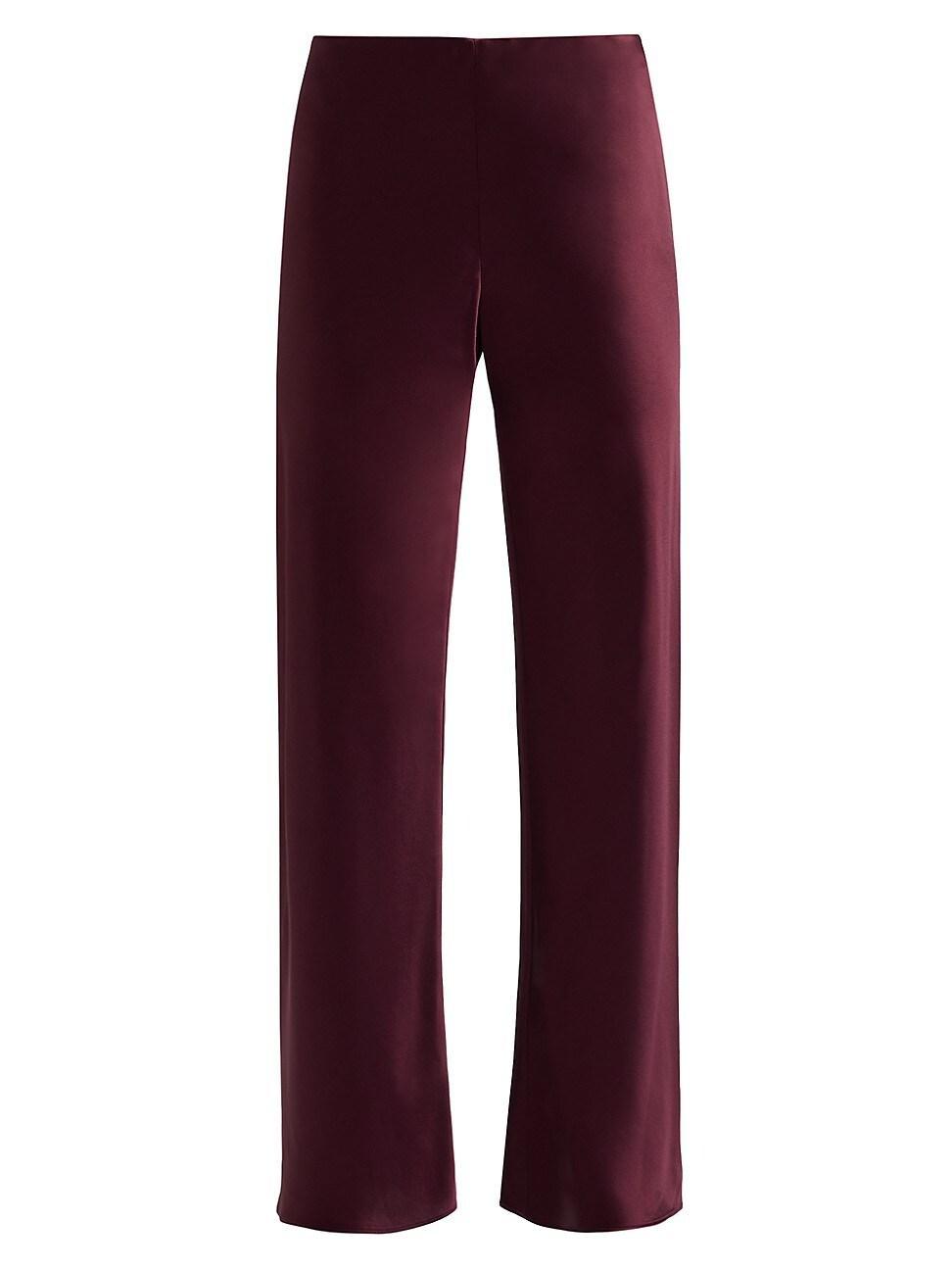 Womens Bristol Satin Pull-On Pants product image