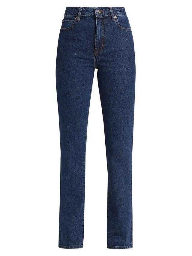 Womens The Ruler Straight-Leg Jeans Product Image