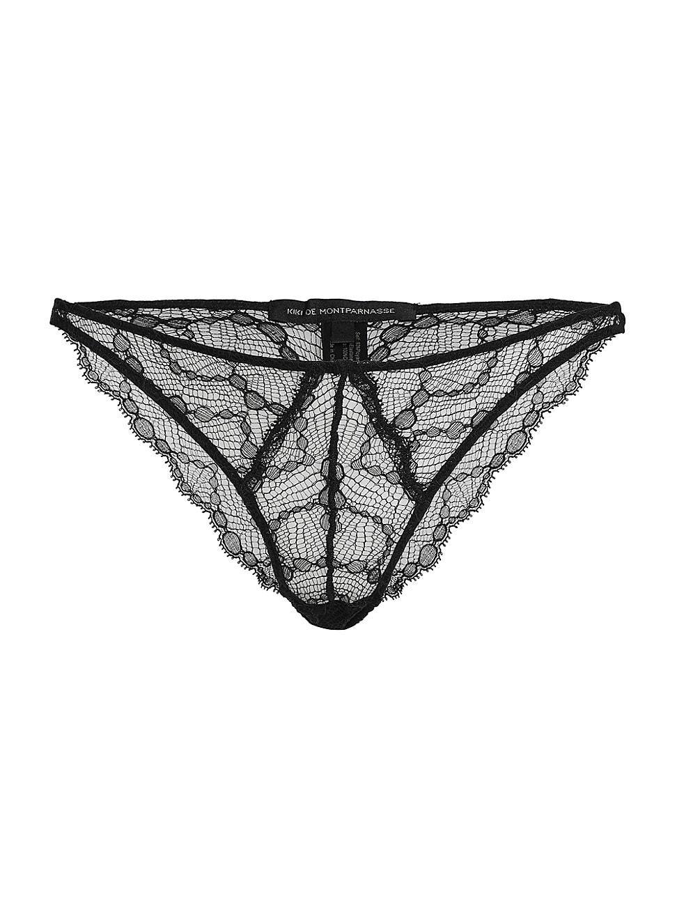 Womens Mon Cheri Sheer Lace Briefs Product Image