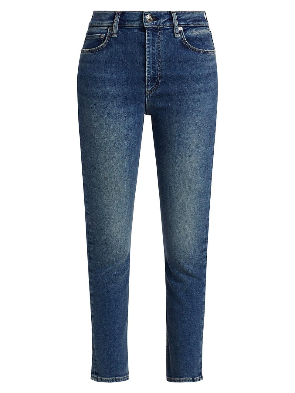 Womens Flexi Wren High-Rise Slim Cropped Jeans Product Image