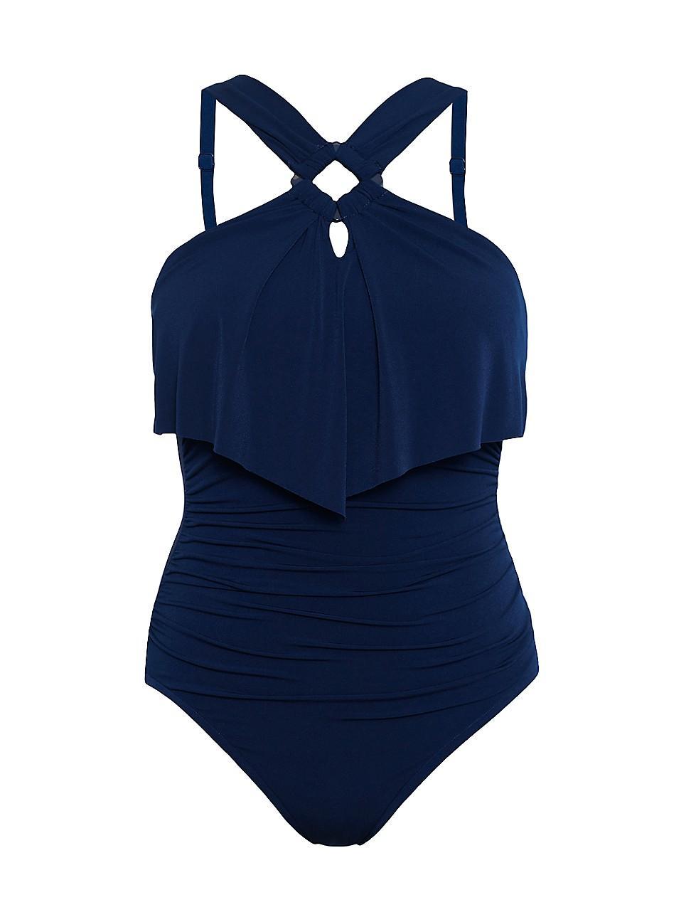 Womens Liza Square-Cut One-Piece Swimsuit Product Image