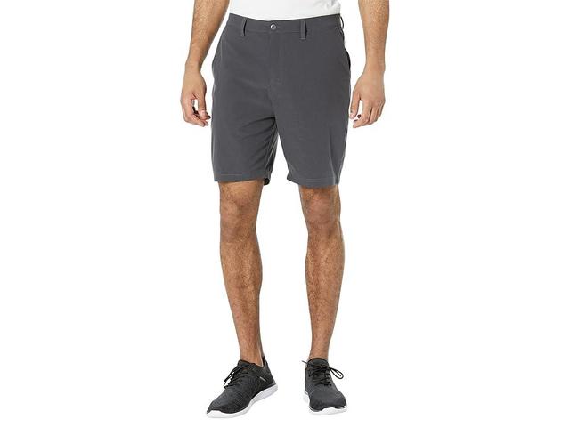 SAXX UNDERWEAR Go To Town 9 2-in-1 Hybrid Shorts with Mesh Liner (Faded Black) Men's Shorts Product Image