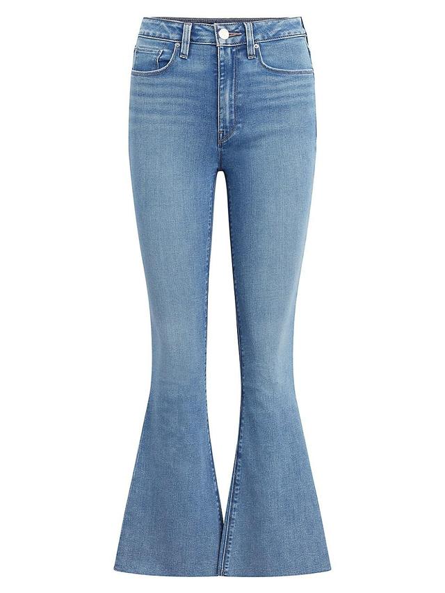 Womens Holly High-Rise Flared Jeans Product Image