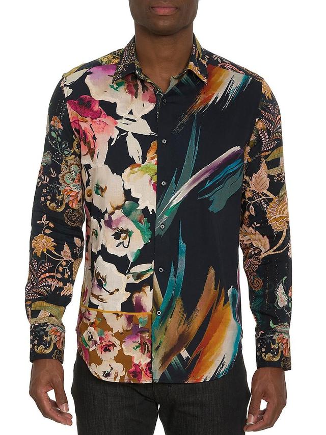 Mens Savoy Printed Shirt Product Image