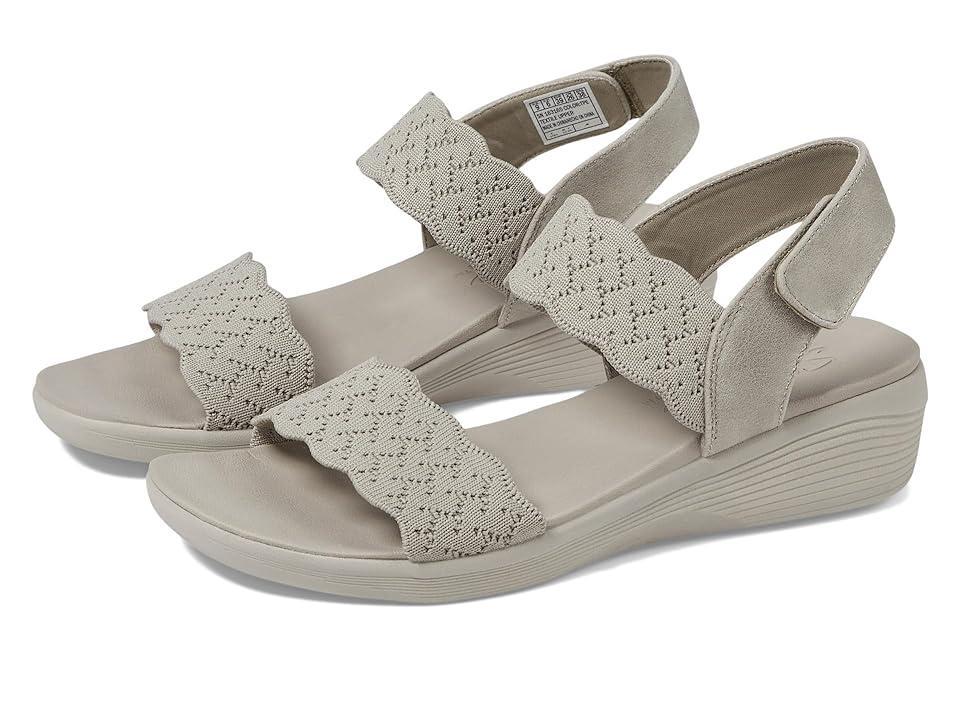 Skechers Womens Arya Scalloped Knit Sling Sandal Product Image