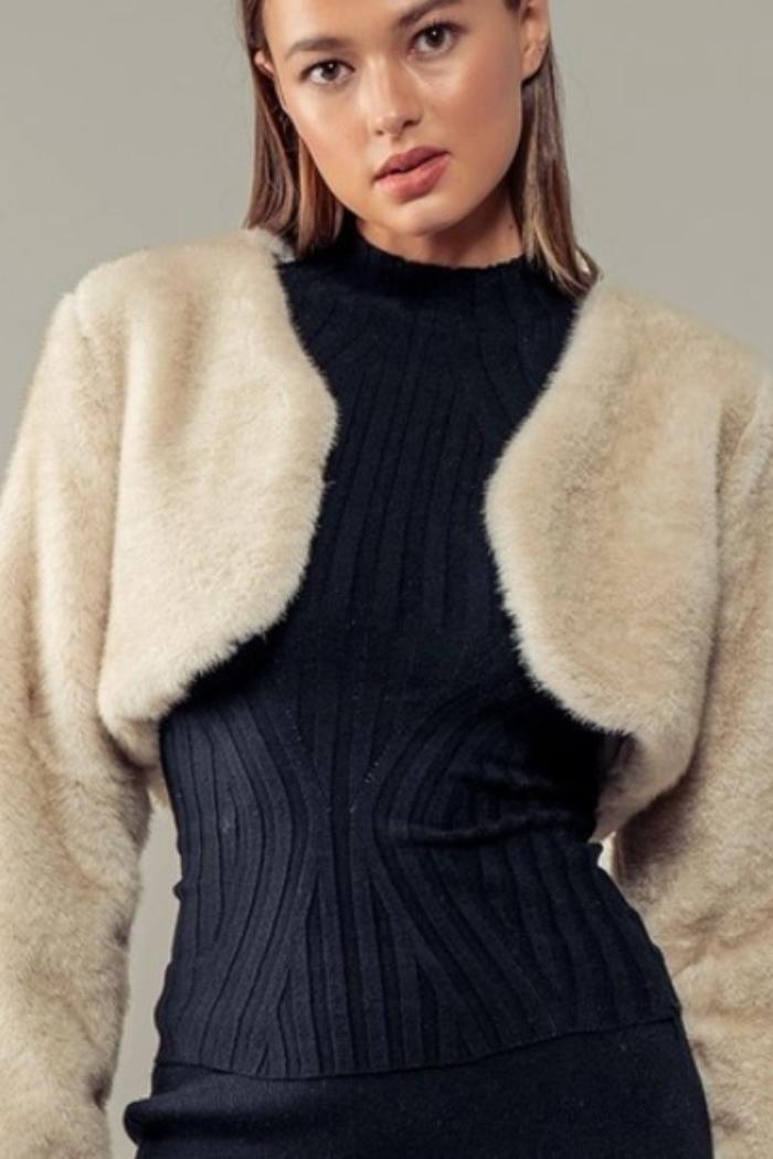 Faux Fur Bolero Product Image