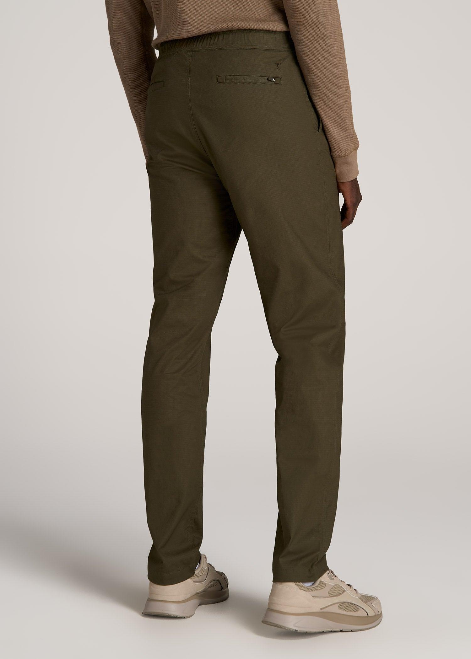 TAPERED-FIT Ripstop Pants for Tall Men in Oregano Product Image