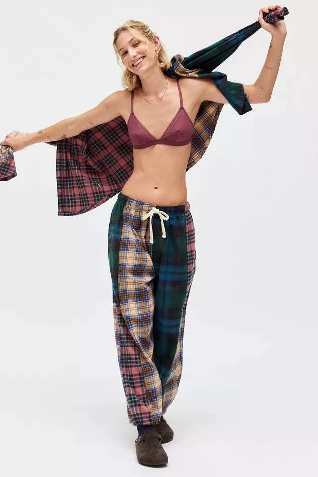 Out From Under Spliced Check Flannel Jogger Sweatpant product image