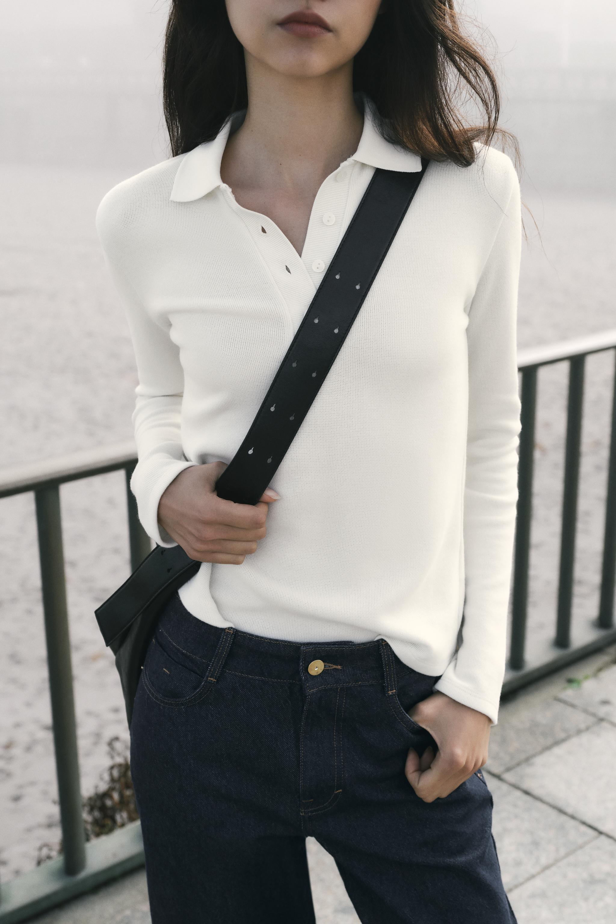 SOFT POLO NECK SWEATER Product Image