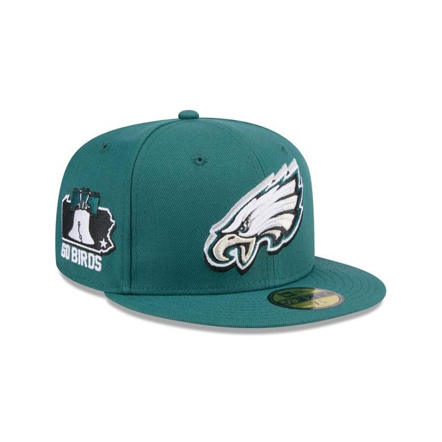 Philadelphia Eagles 2024 Draft 59FIFTY Fitted Hat Male Product Image