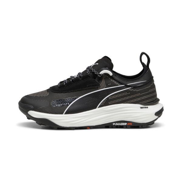 PUMA SEASONS Voyage NITROâ¢ 3 Women's Trail Running Shoes in Black/White Product Image