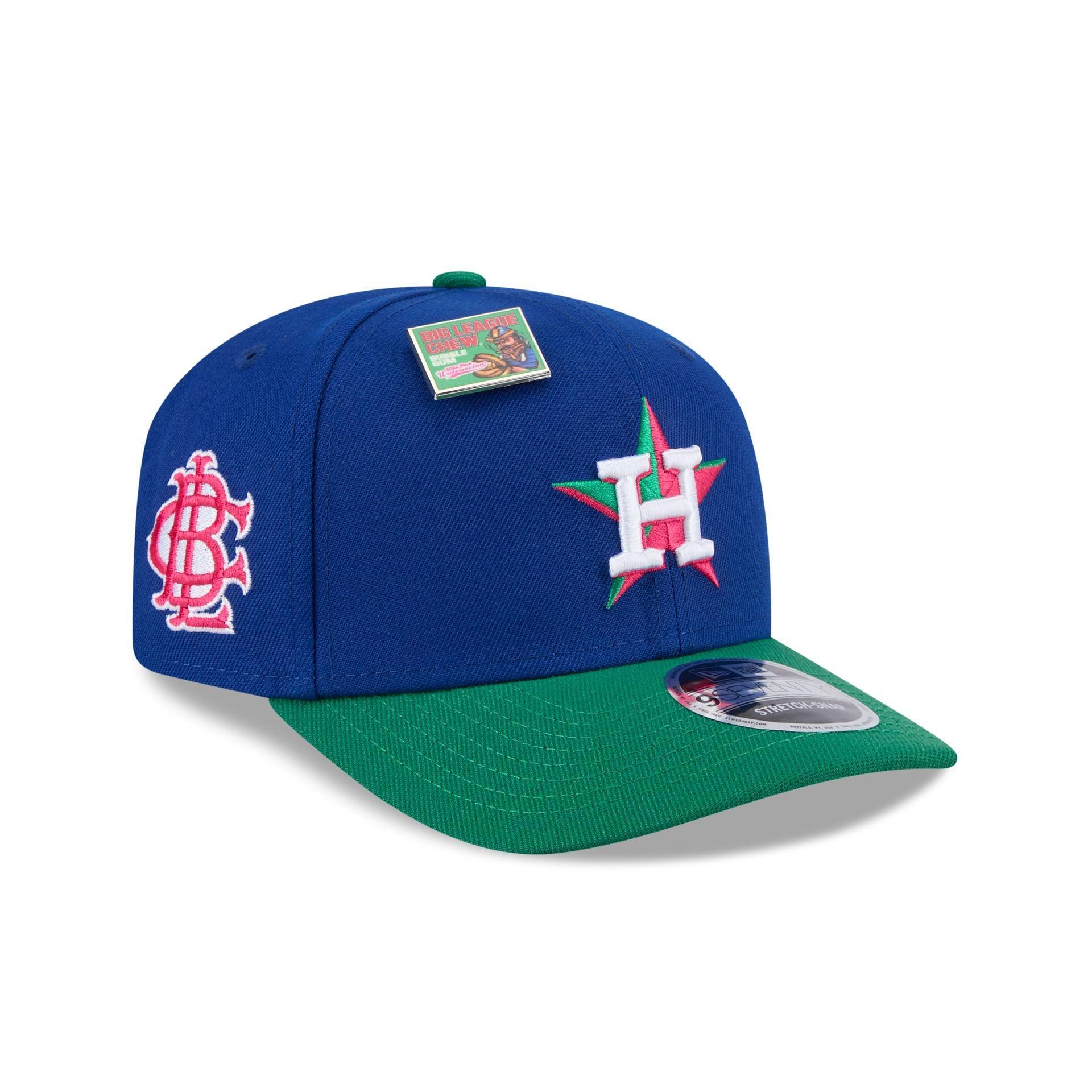 Big League Chew X Houston Astros Wild Pitch Watermelon 9SEVENTY Stretch-Snap Hat Male Product Image