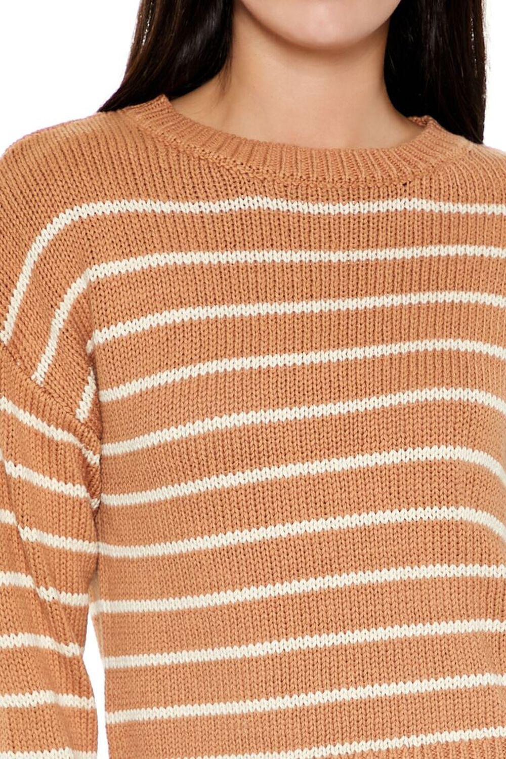 Striped Drop-Sleeve Sweater | Forever 21 Product Image